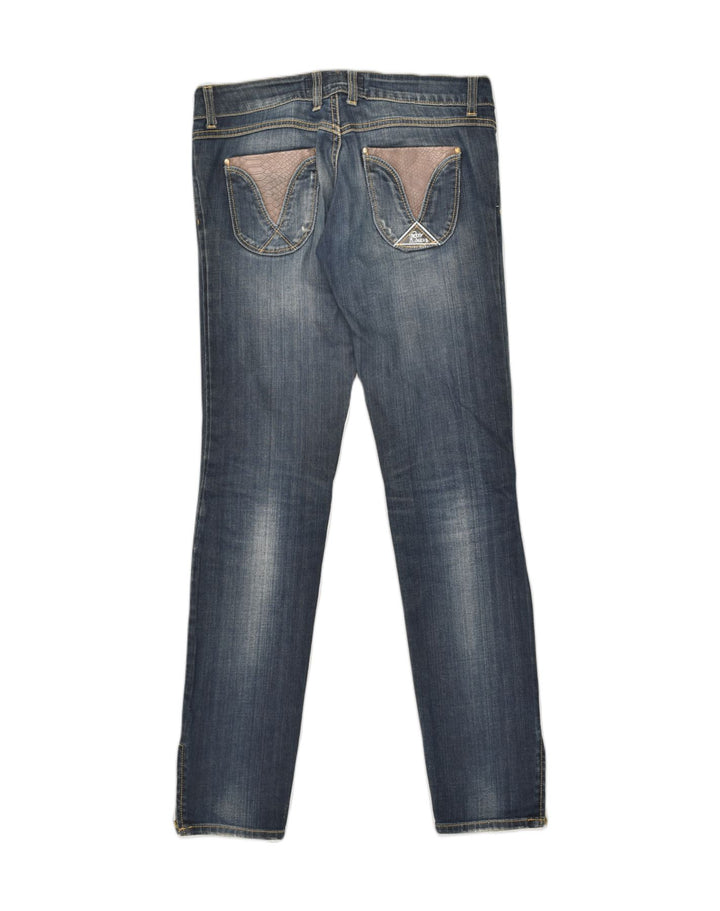 ROY ROGERS Womens Skinny Jeans IT 44 Medium W30 L33 Blue Cotton | Vintage Roy Rogers | Thrift | Second-Hand Roy Rogers | Used Clothing | Messina Hembry 