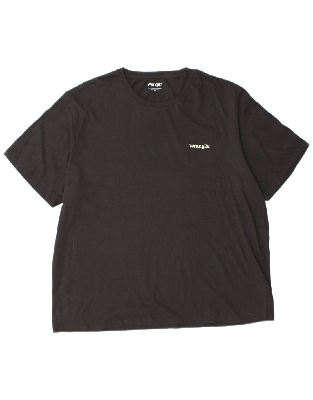 Wrangler Herre T-Shirt Top 2XL Sort Bomuld