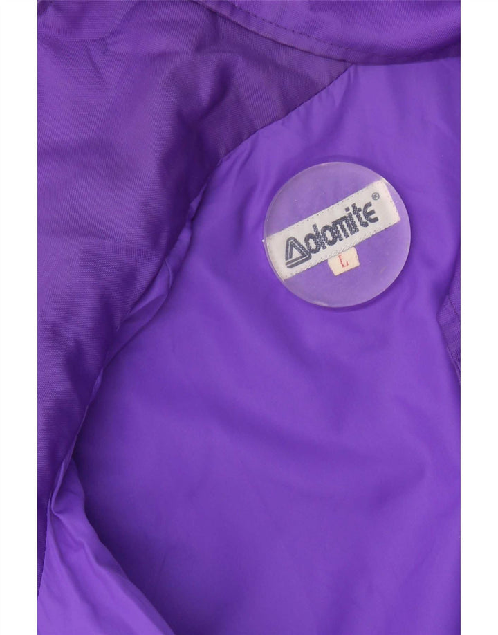 Dolomite Dame Oversized Regnfrakke UK 16 Large Purple