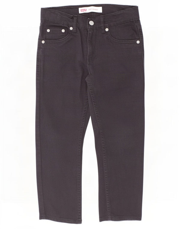 Levi's Boys 510 Skinny Jeans 9-10 år W26 L20 sort bomuld