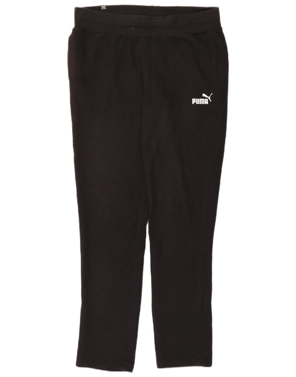 Puma Træningsdragtsbukser til kvinder UK 12 Medium Sort Polyester
