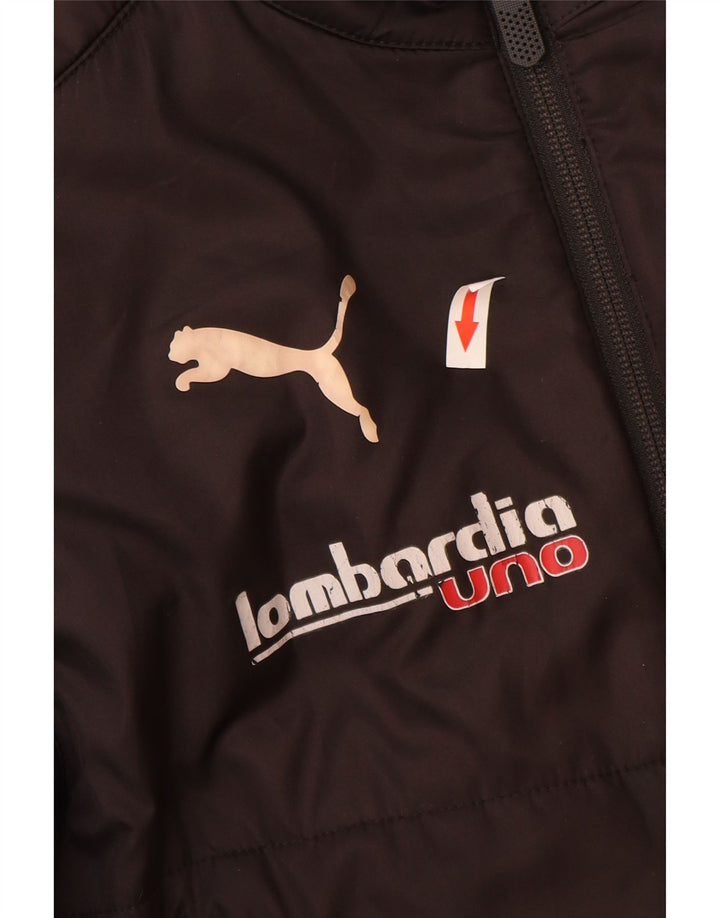 Puma Boys AC Milan polstret jakke 13-14 år Sort