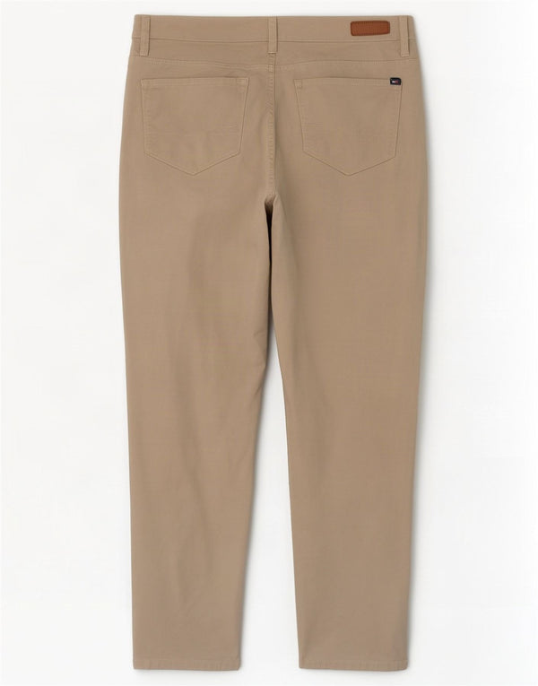 Tommy Hilfiger Dame Slim Cropped Trousers US 12 Large W32 L26 Beige