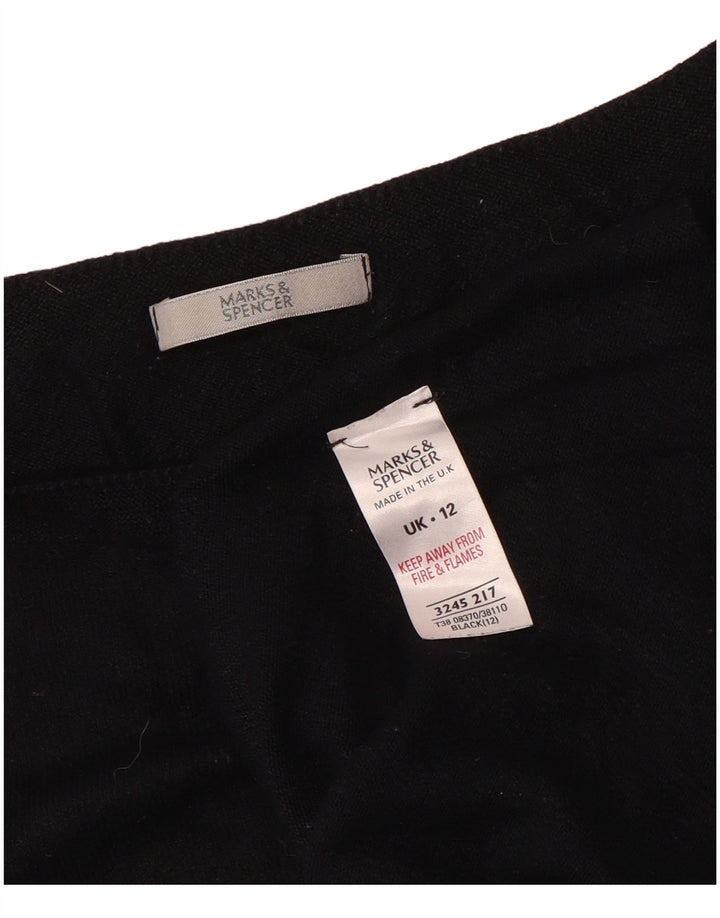 Marks & Spencer Damebluse Top UK 12 Medium Sort Viscose