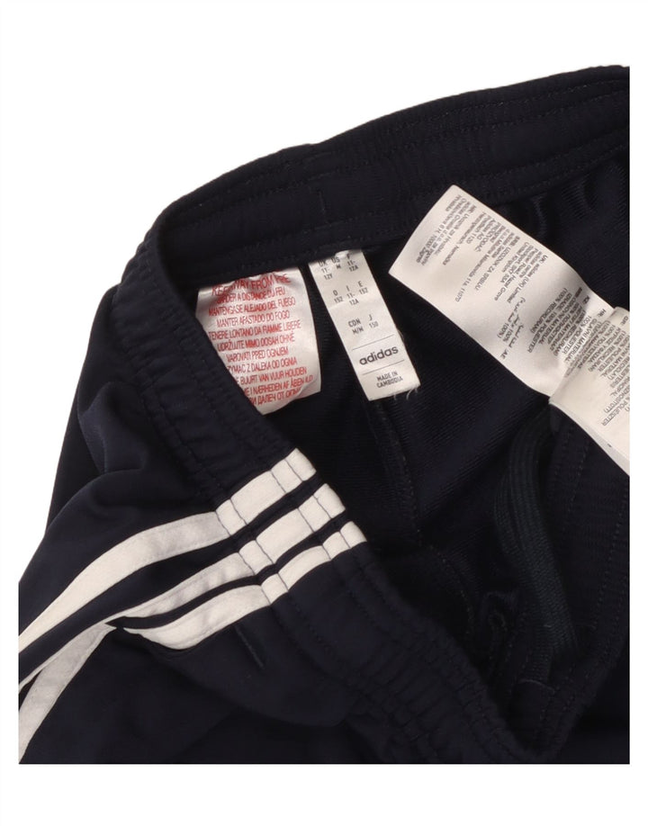Adidas Træningsdragtsbukser til drenge 11-12 år Marineblå polyester