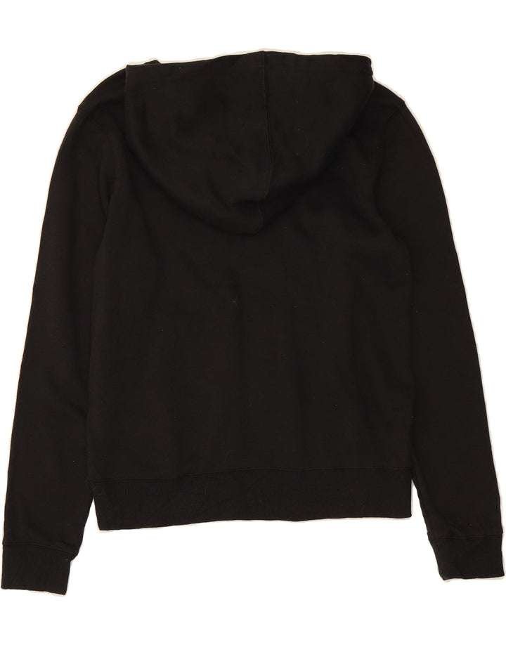 CHAMPION Boys Graphic Hoodie Jumper 13-14 Years Black Vintage Champion and Second-Hand Champion from Messina Hembry 