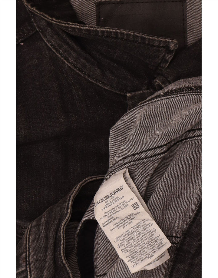 Jack & Jones Herre denimjakke UK 42 XL Grå Bomuld