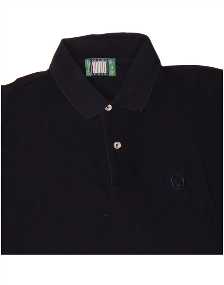 SERGIO TACCHINI Poloshirt til mænd Medium Navyblå Bomuld