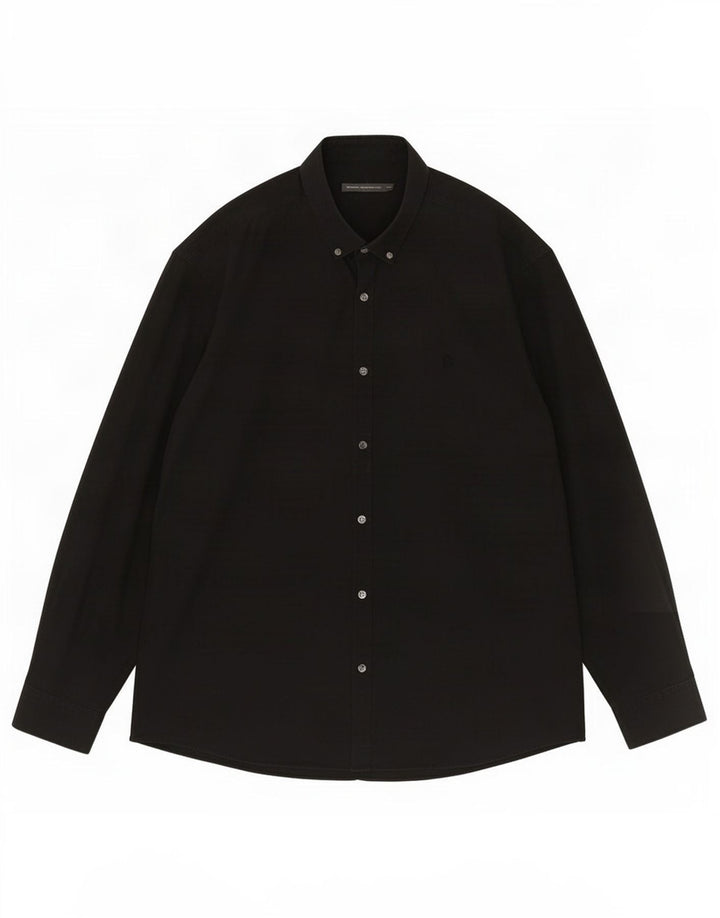 French Connection Herreskjorte 2XL Sort Bomuld