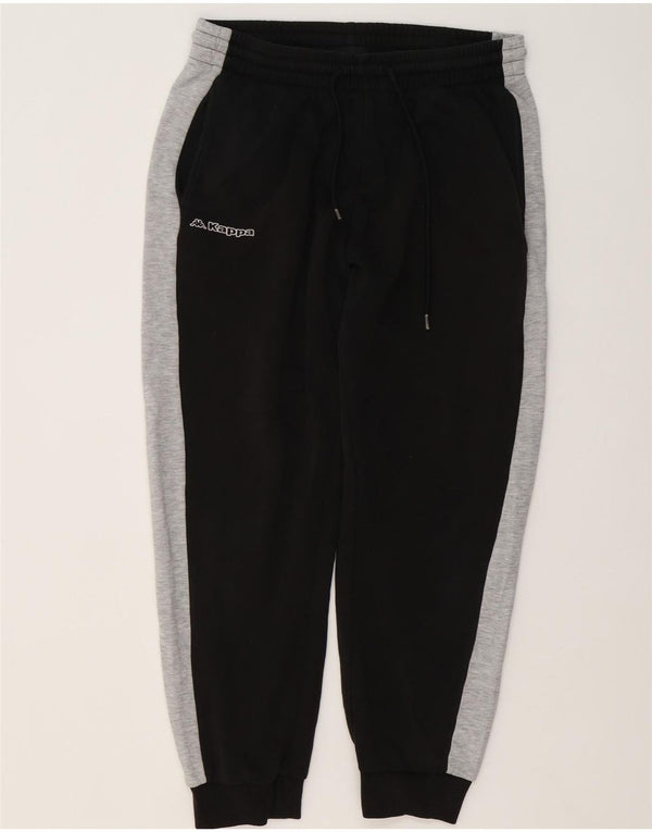 Kappa Herre træningsdragt Bukser Joggers Large Black Colourblock Bomuld
