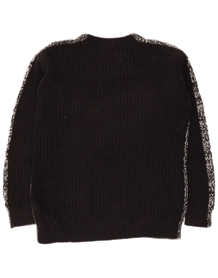Calvin Klein Jeans Herre Crew Neck Jumper Sweater Medium Grey Flecked