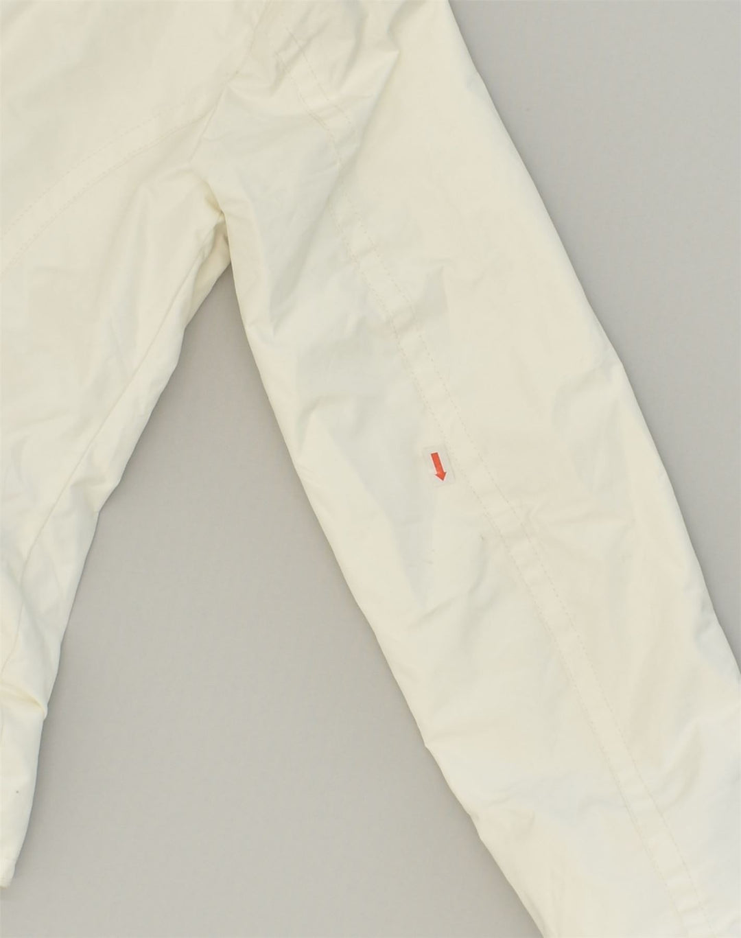 MARINA YACHTING Womens Rain Jacket IT 42 Medium White Polyester | Vintage Marina Yachting | Thrift | Second-Hand Marina Yachting | Used Clothing | Messina Hembry 