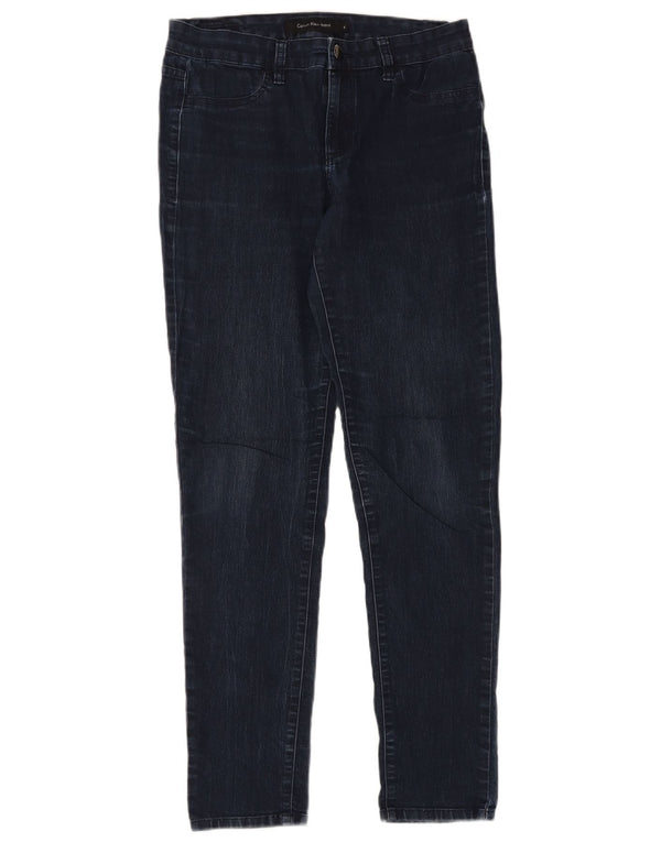 CALVIN KLEIN Womens Legging Skinny Jeans US 6 Small W30 L32 Navy Blue