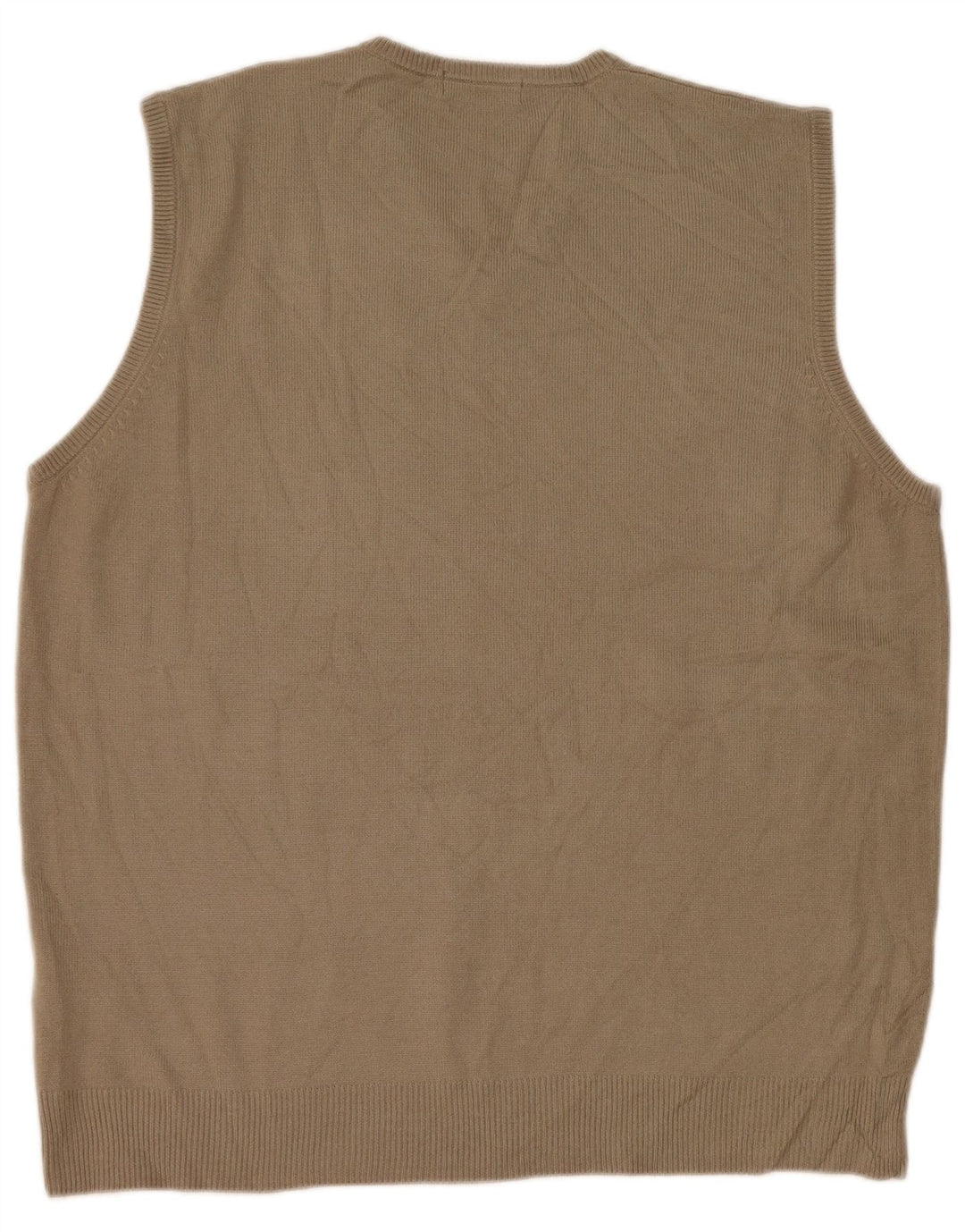 Marks & Spencer Herrevest Tank Top Stor Beige Akryl