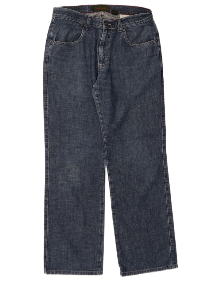 Timberland lige jeans til kvinder W32 L29 blå bomuld