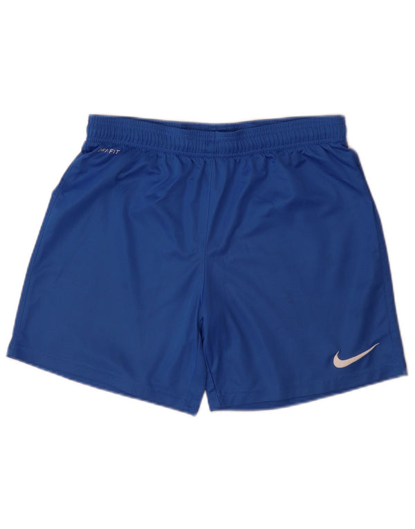Nike Herre Dri Fit sportsshorts Små blå polyester