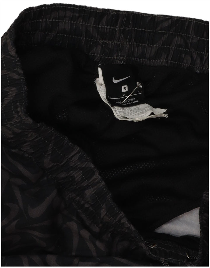 Nike Herre grafiske sportsshorts Små sorte polyester