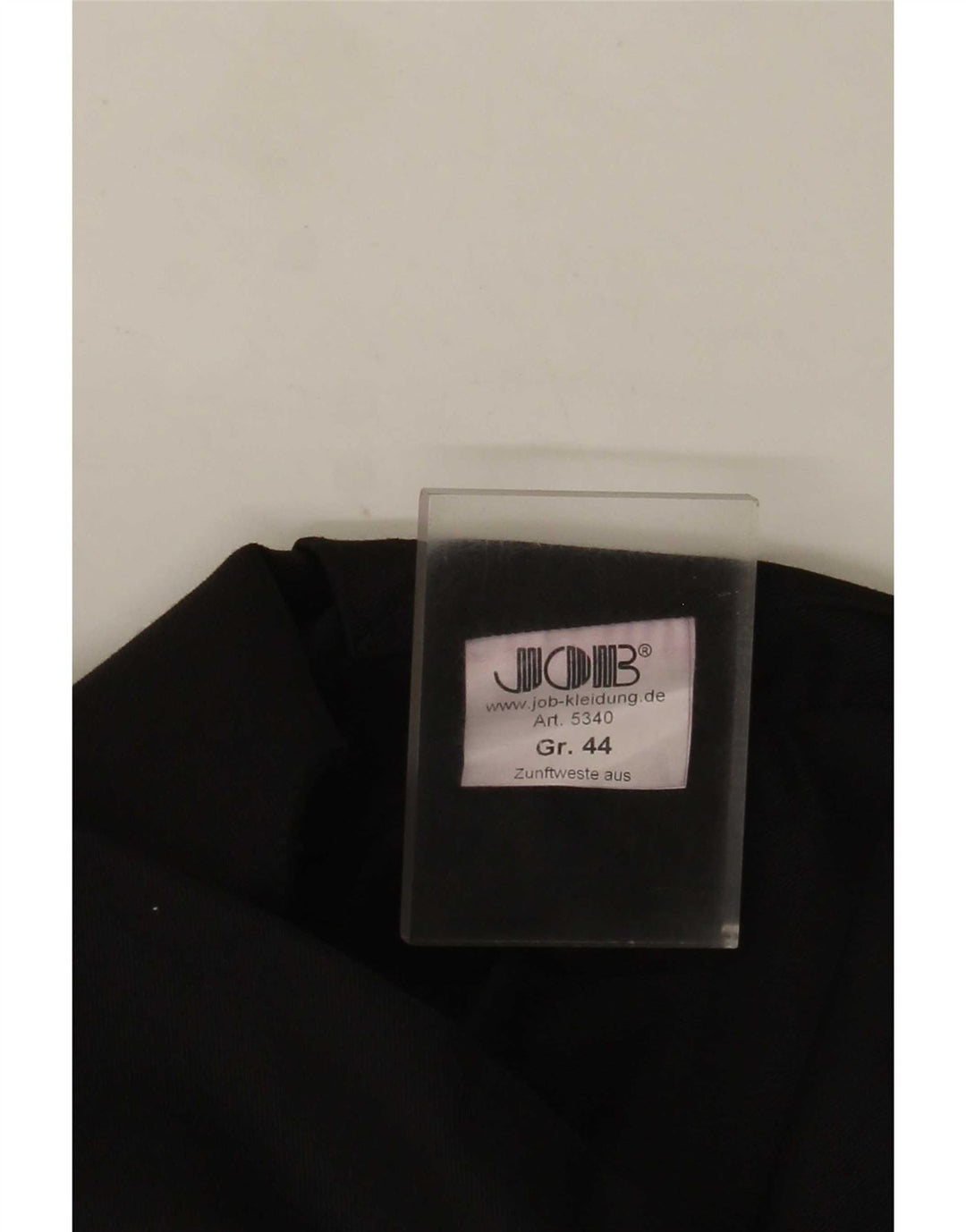 Vintage damevest EU 44 XL Sort