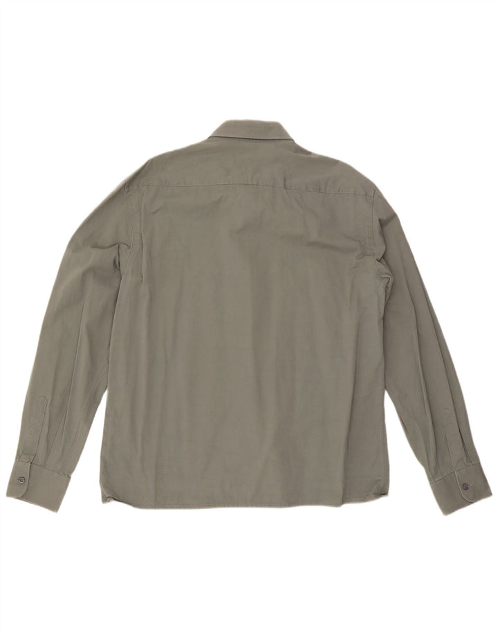 Prada herreskjorte XL Khaki Bomuld