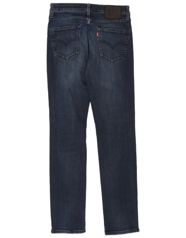 Levi's Herre 512 Slim Tapered Jeans W30 L32 Navy Blue Cotton