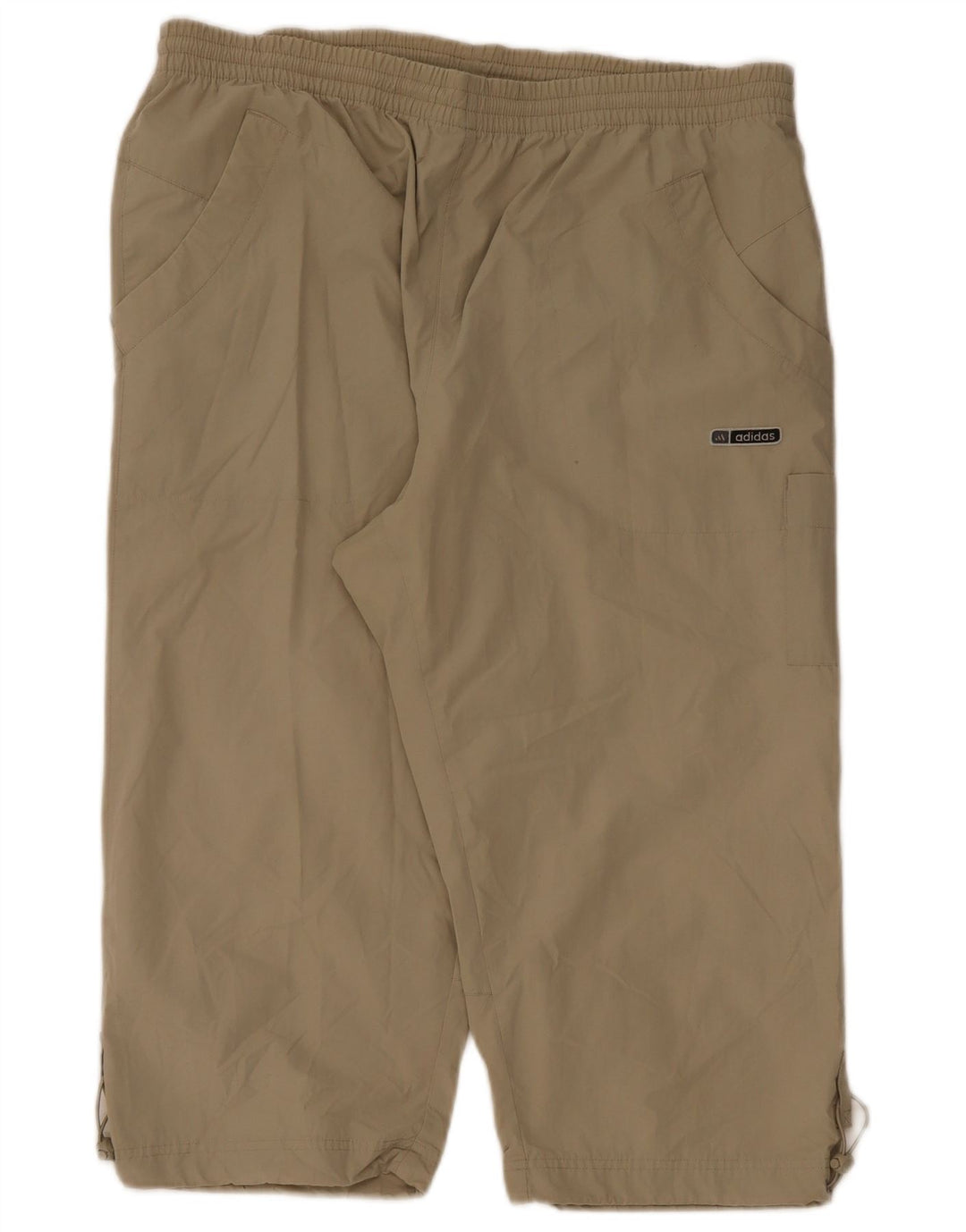 Adidas Herre Capri Træningsdragt Bukser XL Beige Polyester