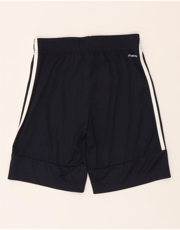 ADIDAS Aeroready sportsshorts til drenge 11-12 år marineblå polyester