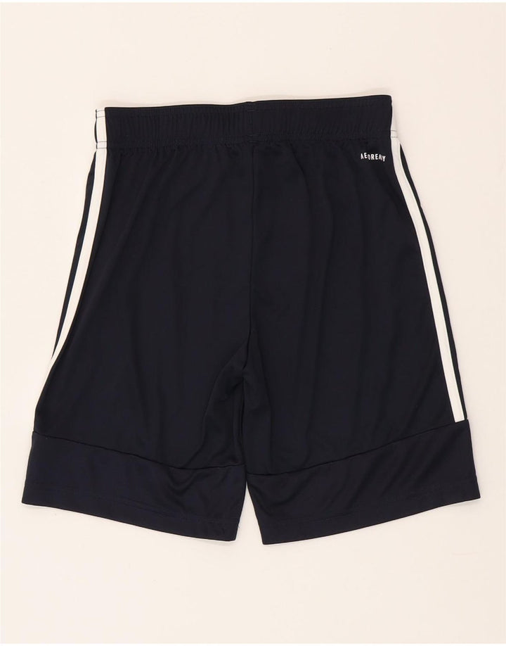 ADIDAS Aeroready sportsshorts til drenge 11-12 år marineblå polyester