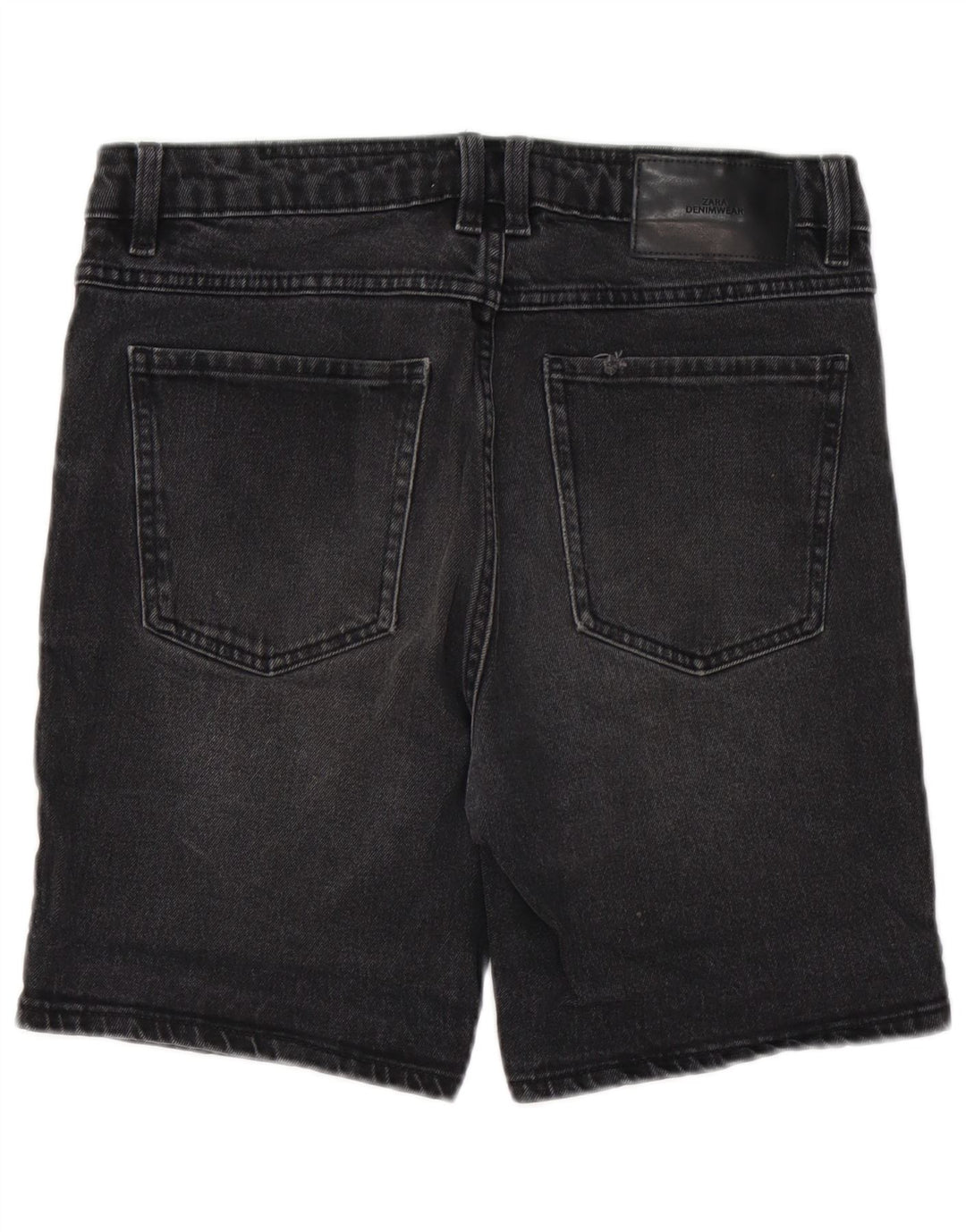 Zara Herre Denim Shorts EU 38 Small W30 Sort