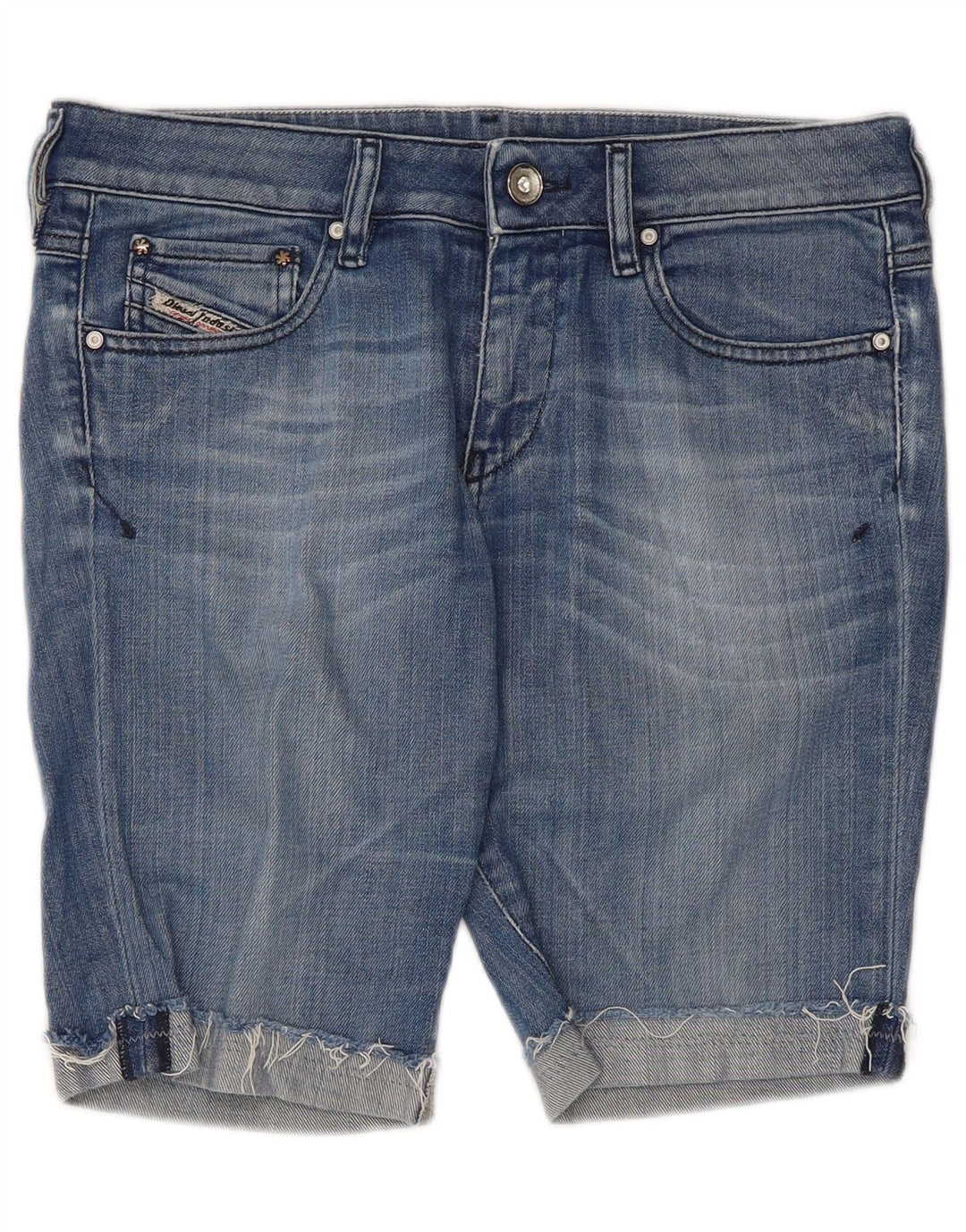 DIESEL Herre Ronhary Denim Shorts W30 Medium Blue