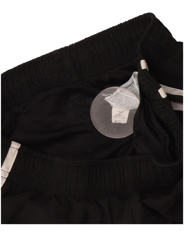 NIKE sportsshorts til kvinder UK 8 Lille sort polyester