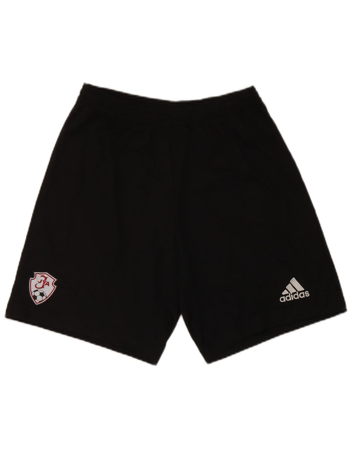 Adidas Herre Aeroready Graphic Sports Shorts Små sorte polyester