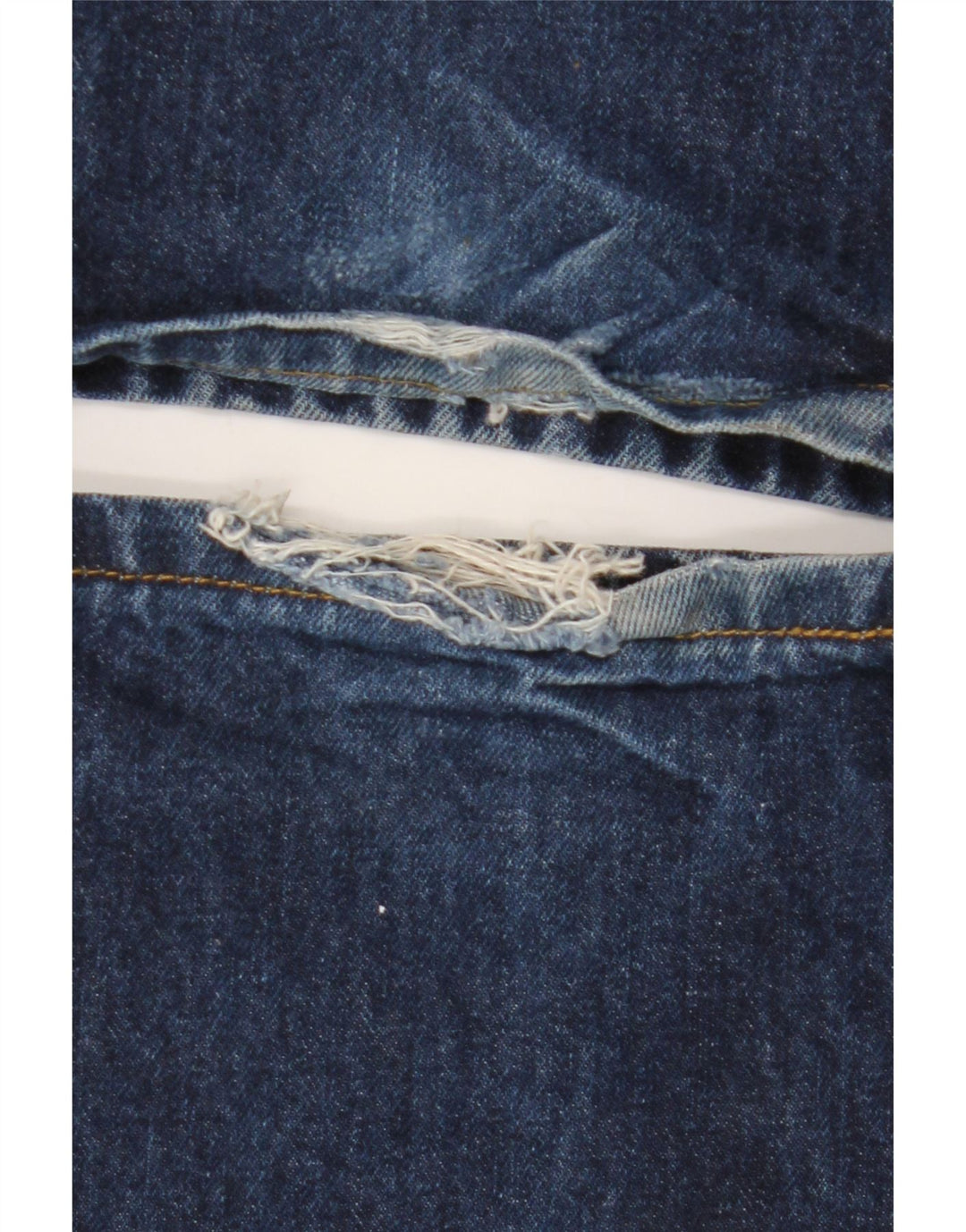 Levi's Herre 751 Straight Jeans W34 L34 Marineblå Bomuld