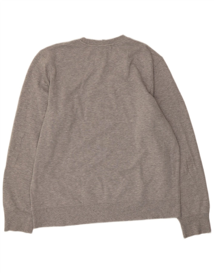 New Balance Herre Sweatshirt Jumper XL Grå Flecked