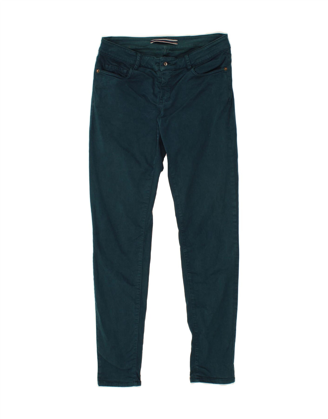 MASSIMO DUTTI Womens Skinny Jeans W30 L30 Green Vintage Massimo Dutti and Second-Hand Massimo Dutti from Messina Hembry 
