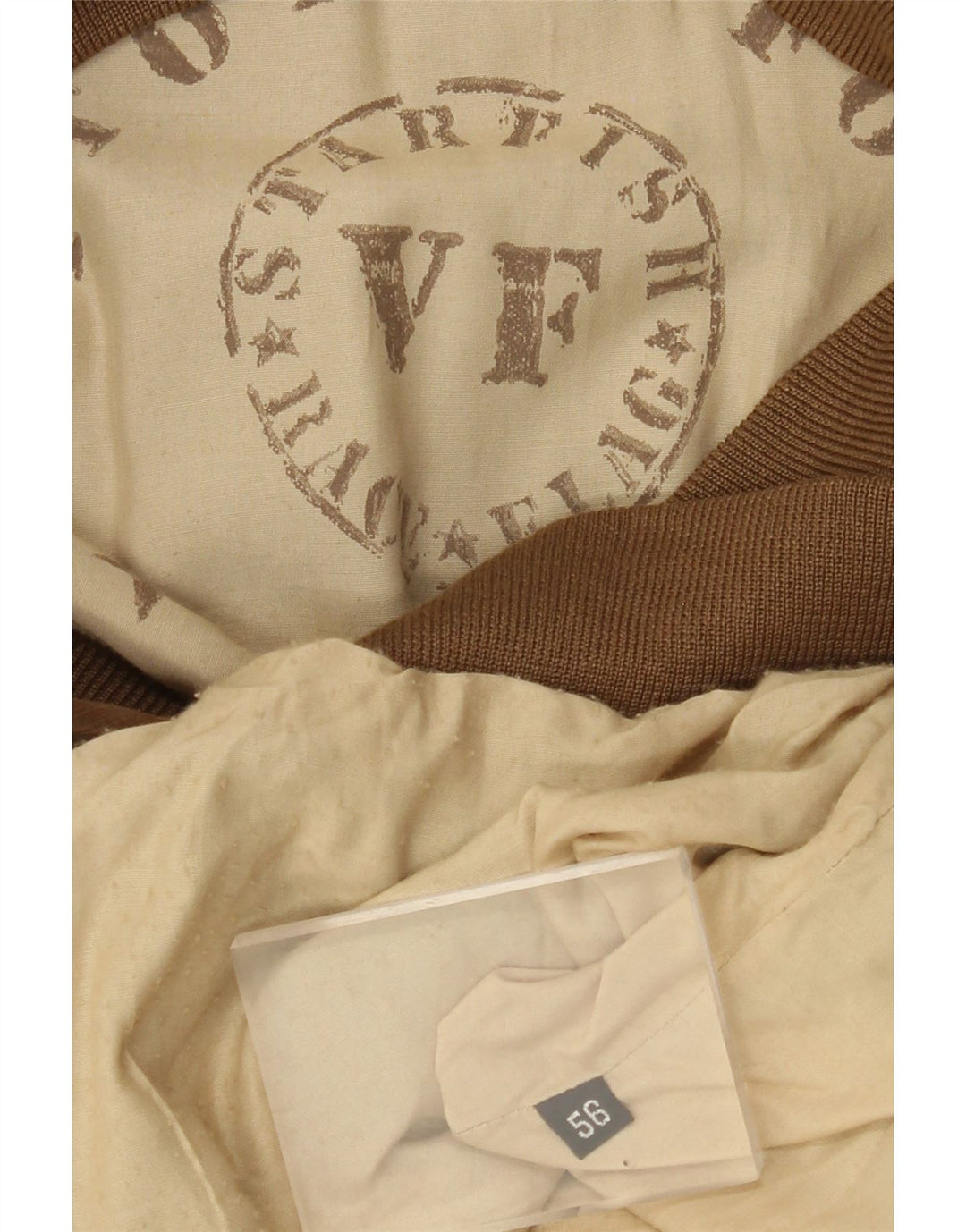 VINTAGE Bomberjakke til mænd IT 56 3XL Brun