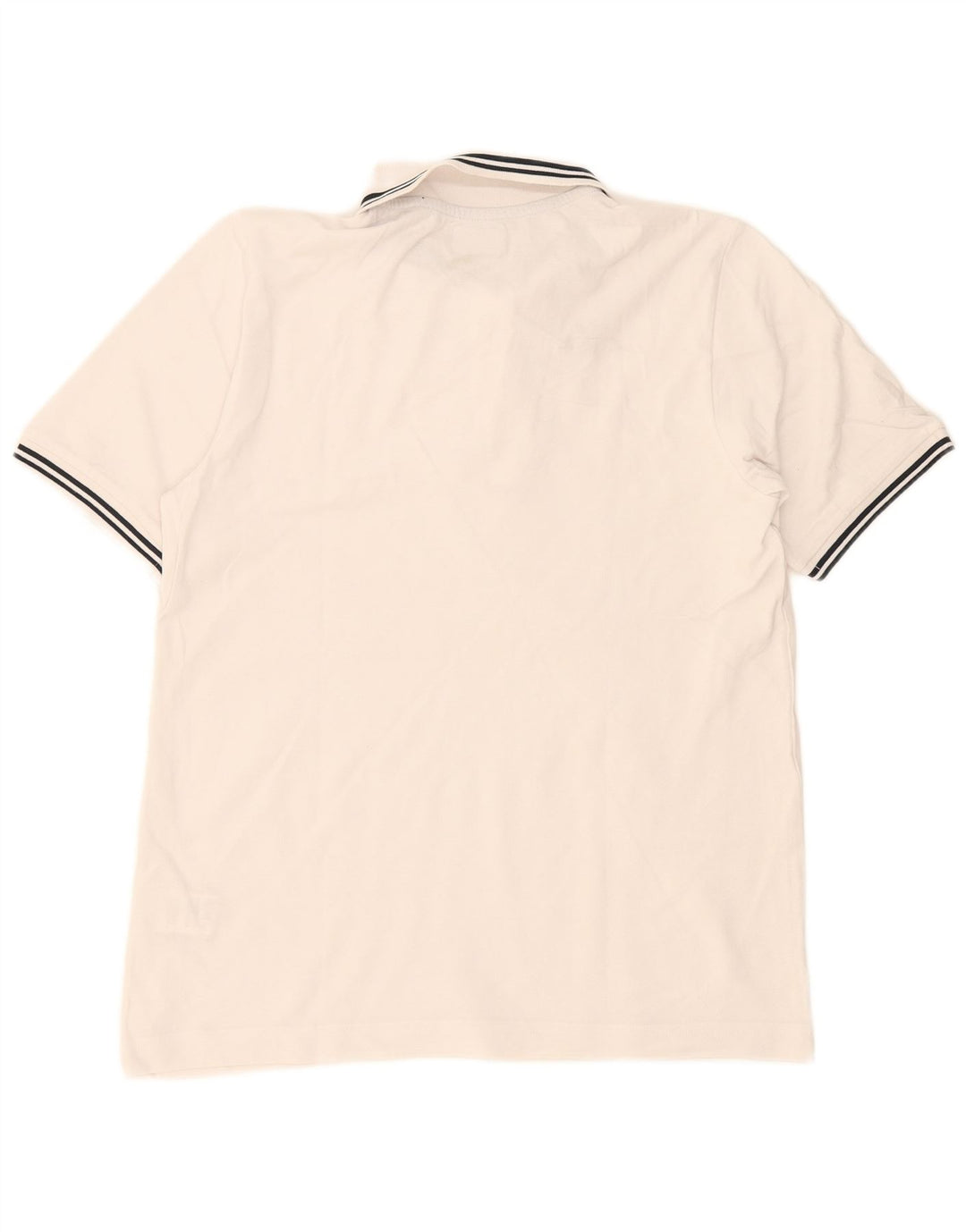 KAPPA herre poloshirt Medium hvid bomuld