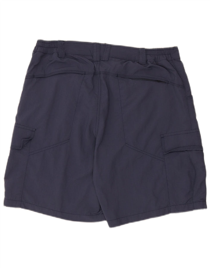 McKinley Herre Cargo Shorts W33 Medium Navy Blue Polyamid