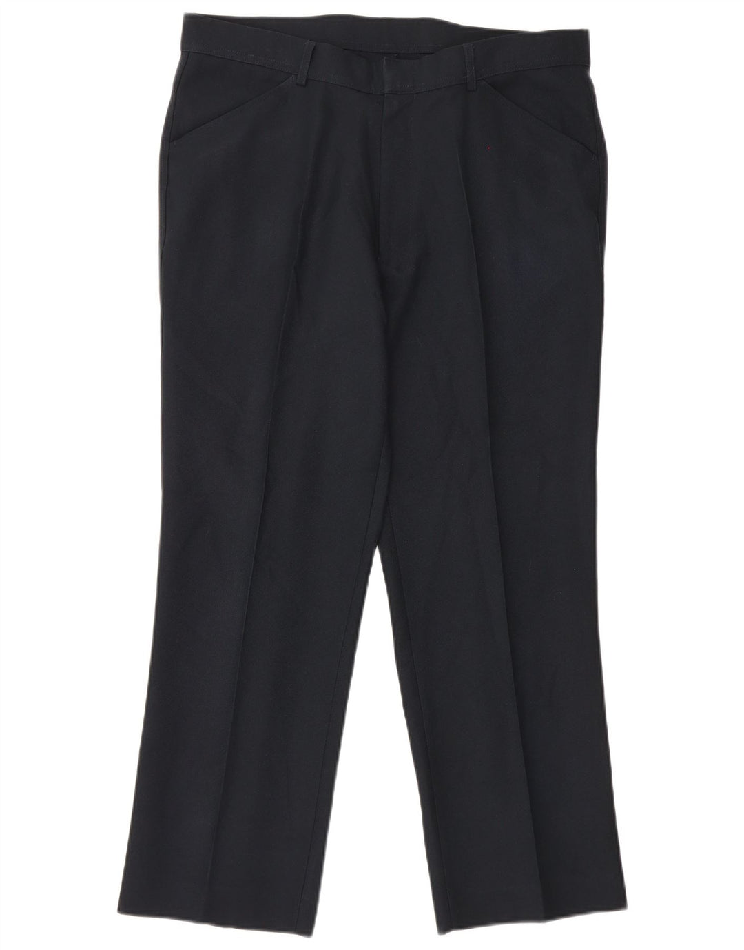 Farah Straight Casual Bukser til mænd W38 L29 Sort polyester