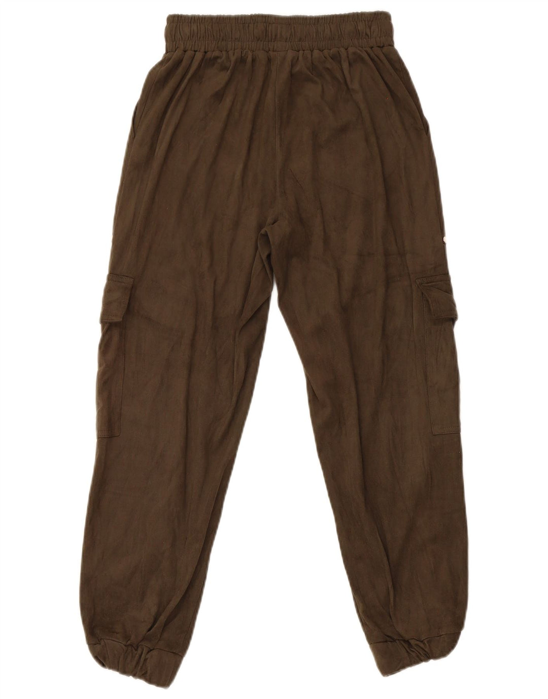 Zara Joggers Cargo Bukser XS W24 L26 Khaki Polyester til kvinder