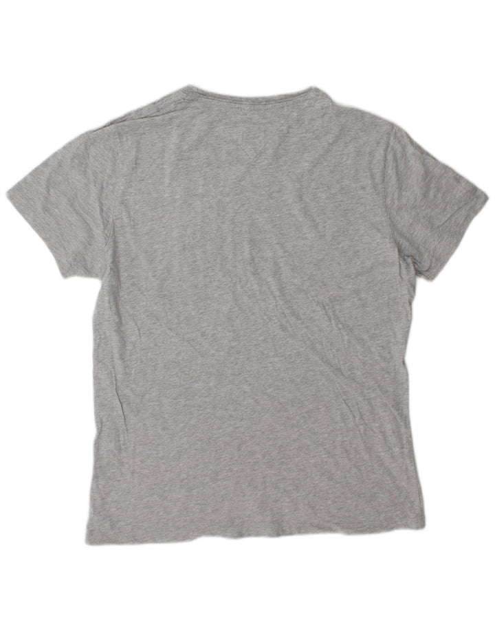 Tommy Hilfiger Herre Grafisk T-Shirt Top Stor Grå