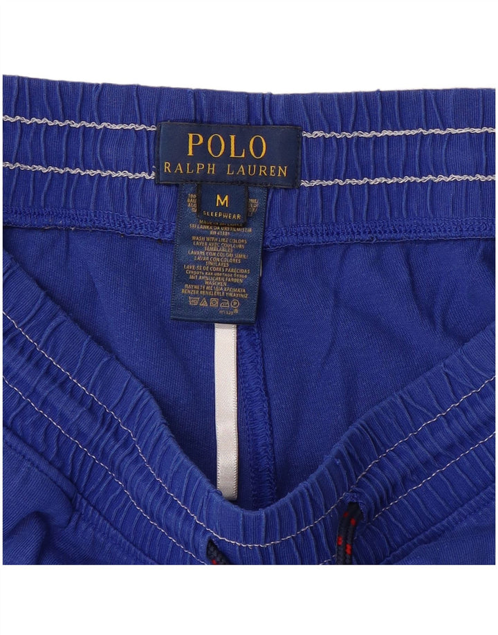 POLO RALPH LAUREN Grafiske sportsshorts til mænd mellemblå bomuld