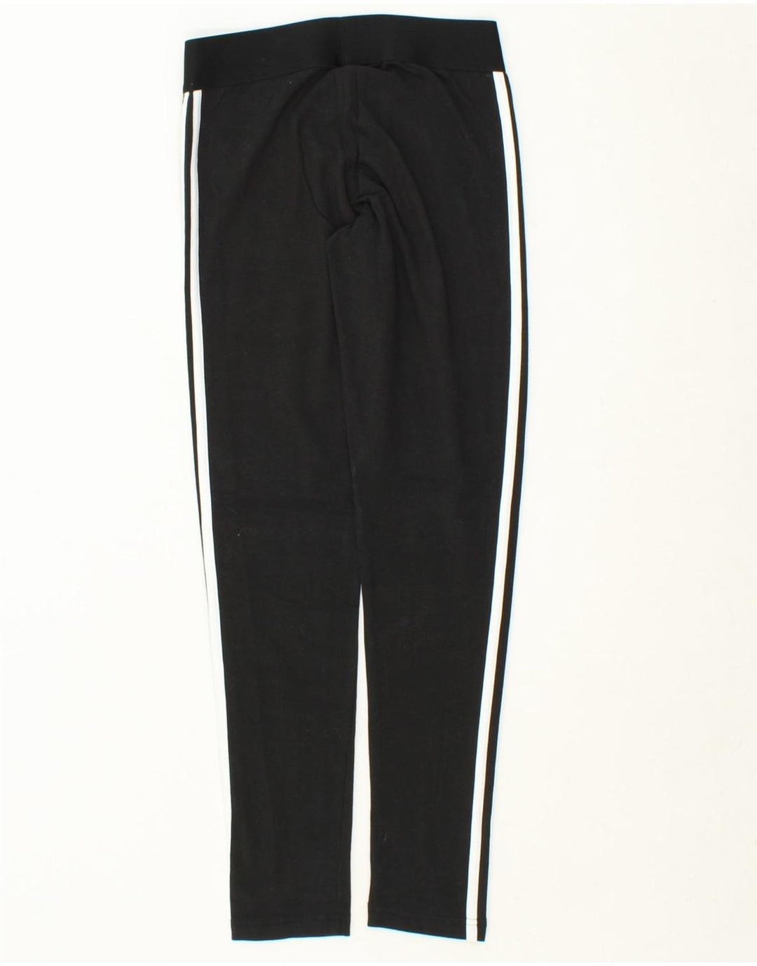 ADIDAS Womens Leggings UK 8/10 Small  Black Cotton Vintage Adidas and Second-Hand Adidas from Messina Hembry 
