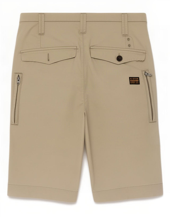 G-Star Herre Tapered Cargo Shorts Medium W32 Beige Bomuld