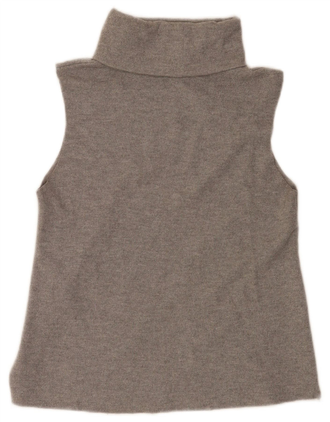 Zara Damevest Top UK 10 Lille Grå Polyester