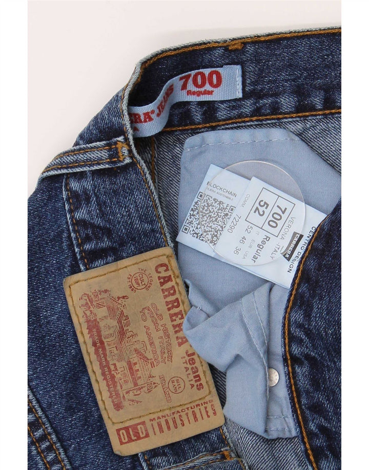 Carrera Mens 700 Regular Fit Straight Jeans W36 L33 Blå Bomuld