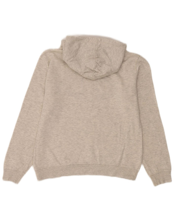 Champion Dame Grafisk Hoodie Jumper UK 16 Large Grey