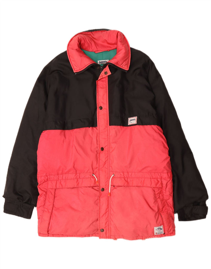 Dolomite Herre Loose Fit Skijakke UK 38 Medium Pink Colourblock Nylon