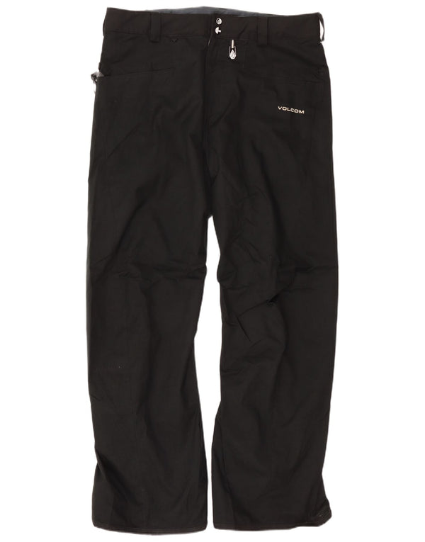 Volcom Herre Lige Moto Racer Bukser Large W36 L32 Sort Polyester