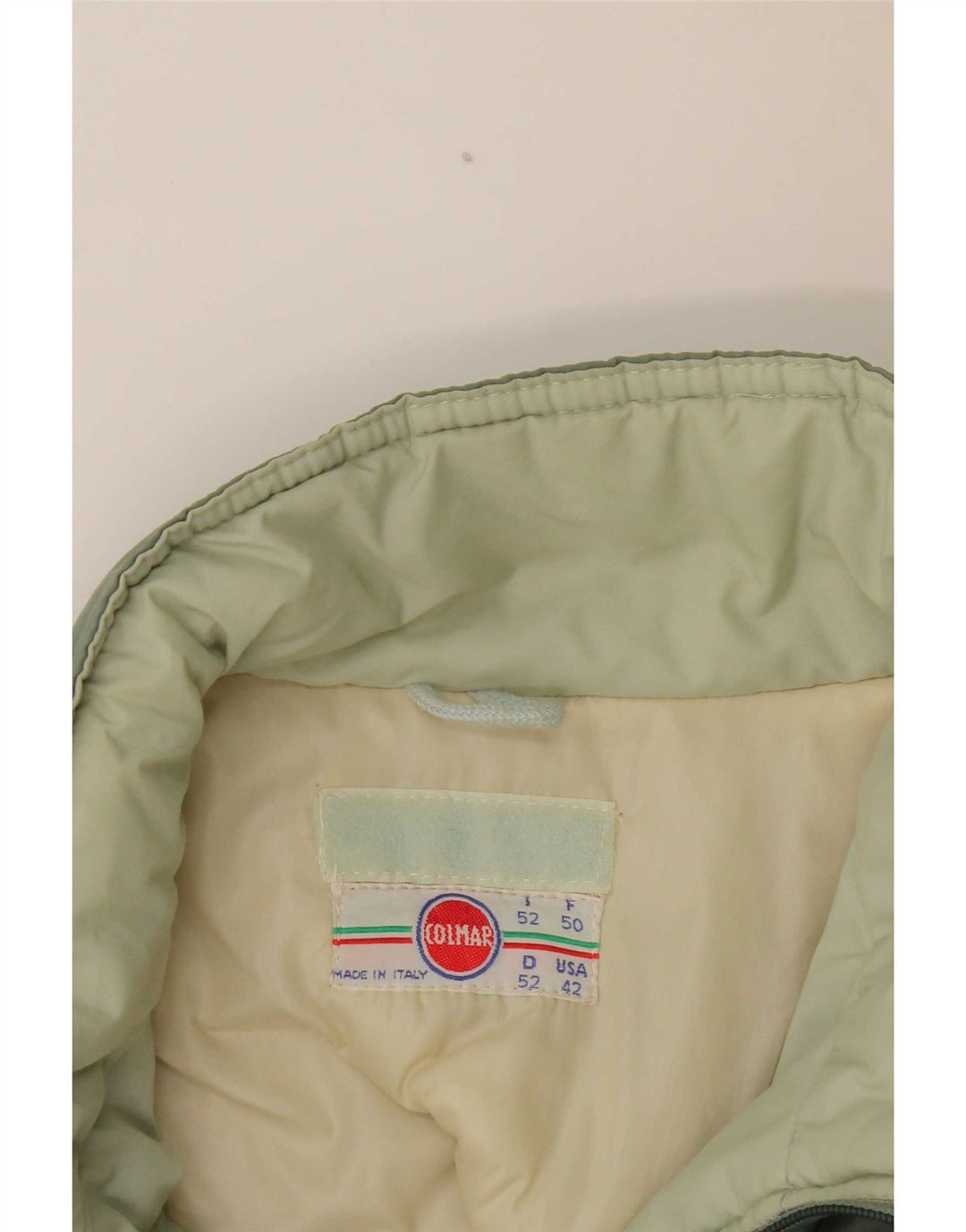 Colmar Polstret Herrejakke EU 52 Stor Grøn Colourblock
