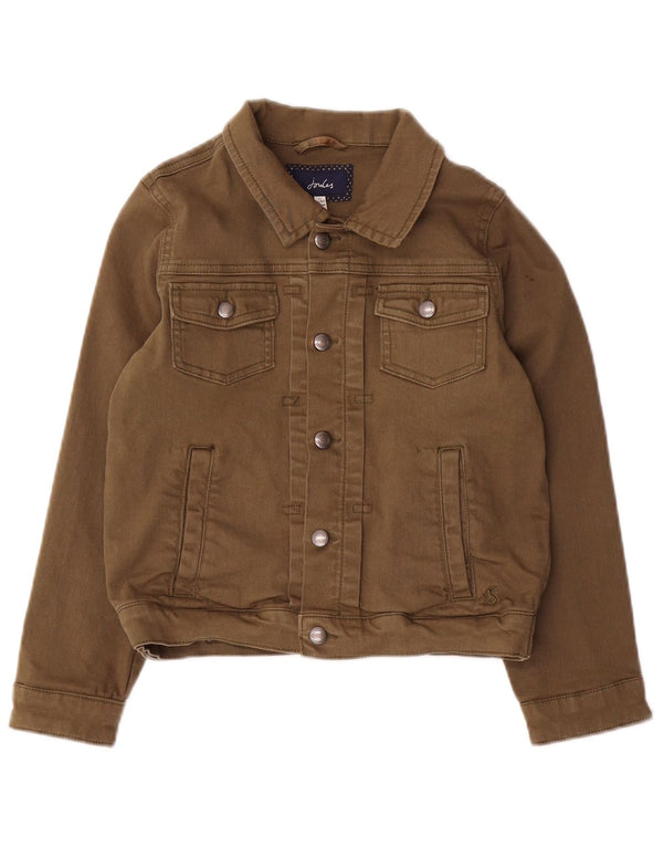 Joules drenge denimjakke 8-9 år Khaki Bomuld